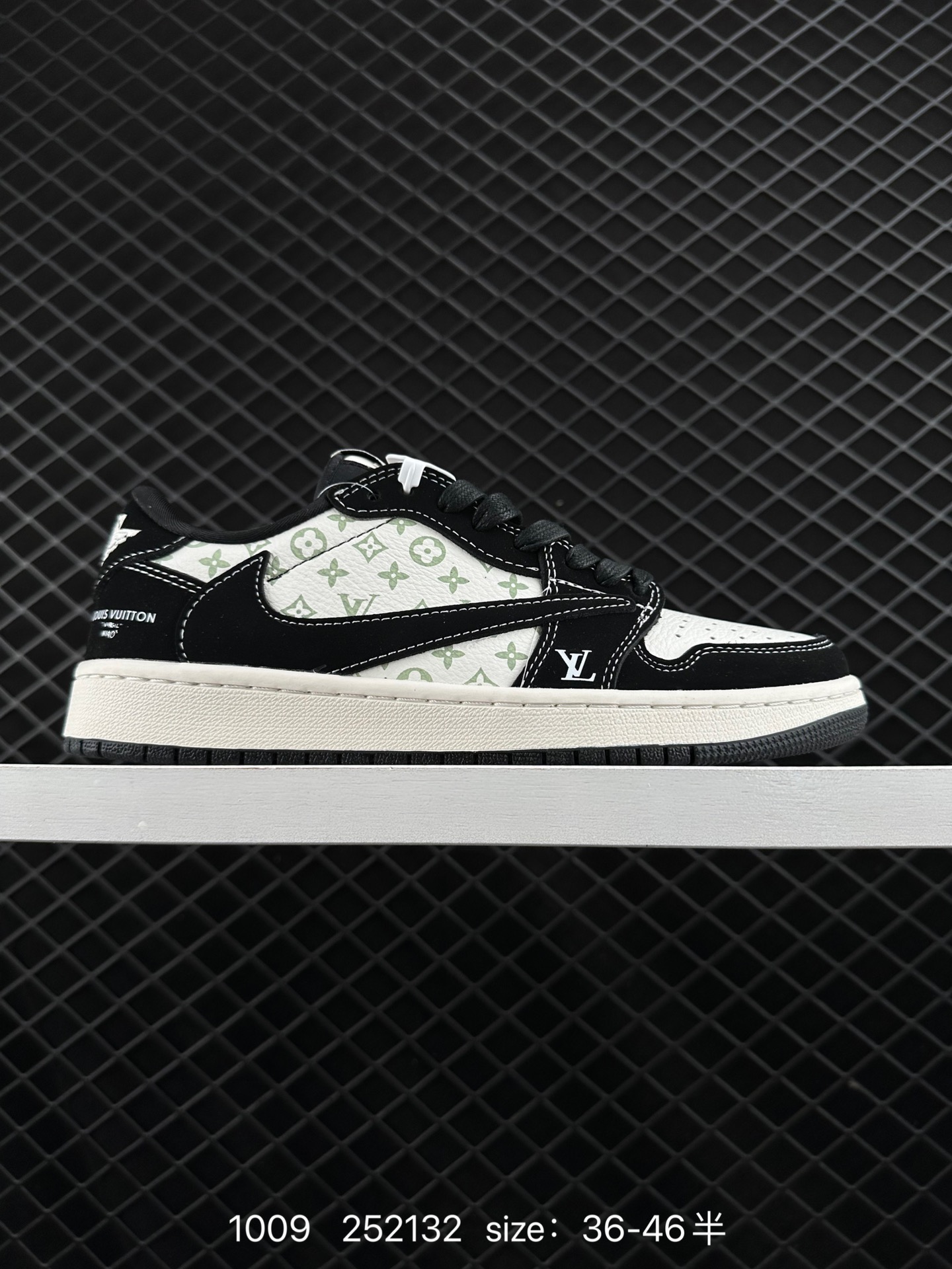 fragment design x Travis Scott x Nike Air Jordan 1 Low OG SP”Black/Green Toe“ fragment design x Travis Scott x Nike Air Jordan 1 Low OG SP”Black/Green Toe“